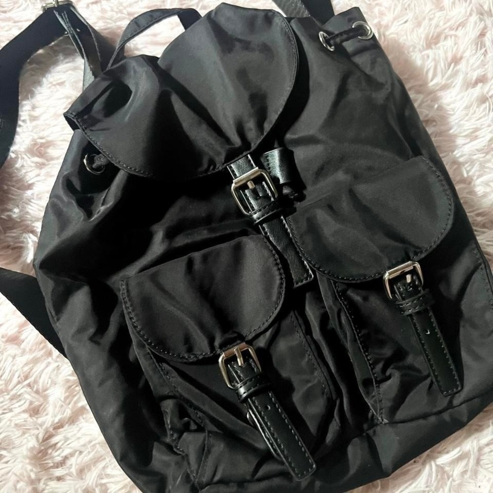 Gothic Grunge Punk Gorpcore Backpack Utility Bondage Dominatrix Skater Cargo - Picture 2 of 6